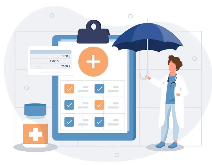 Vector Healthinsurancecollection